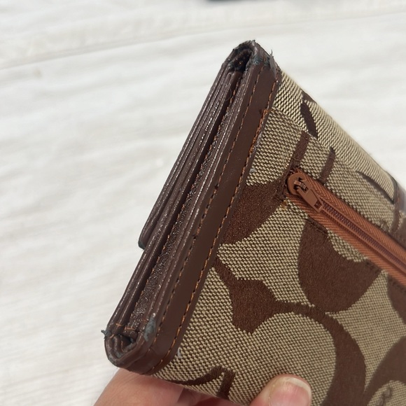 Coach brown wallet - Picture 6 of 10